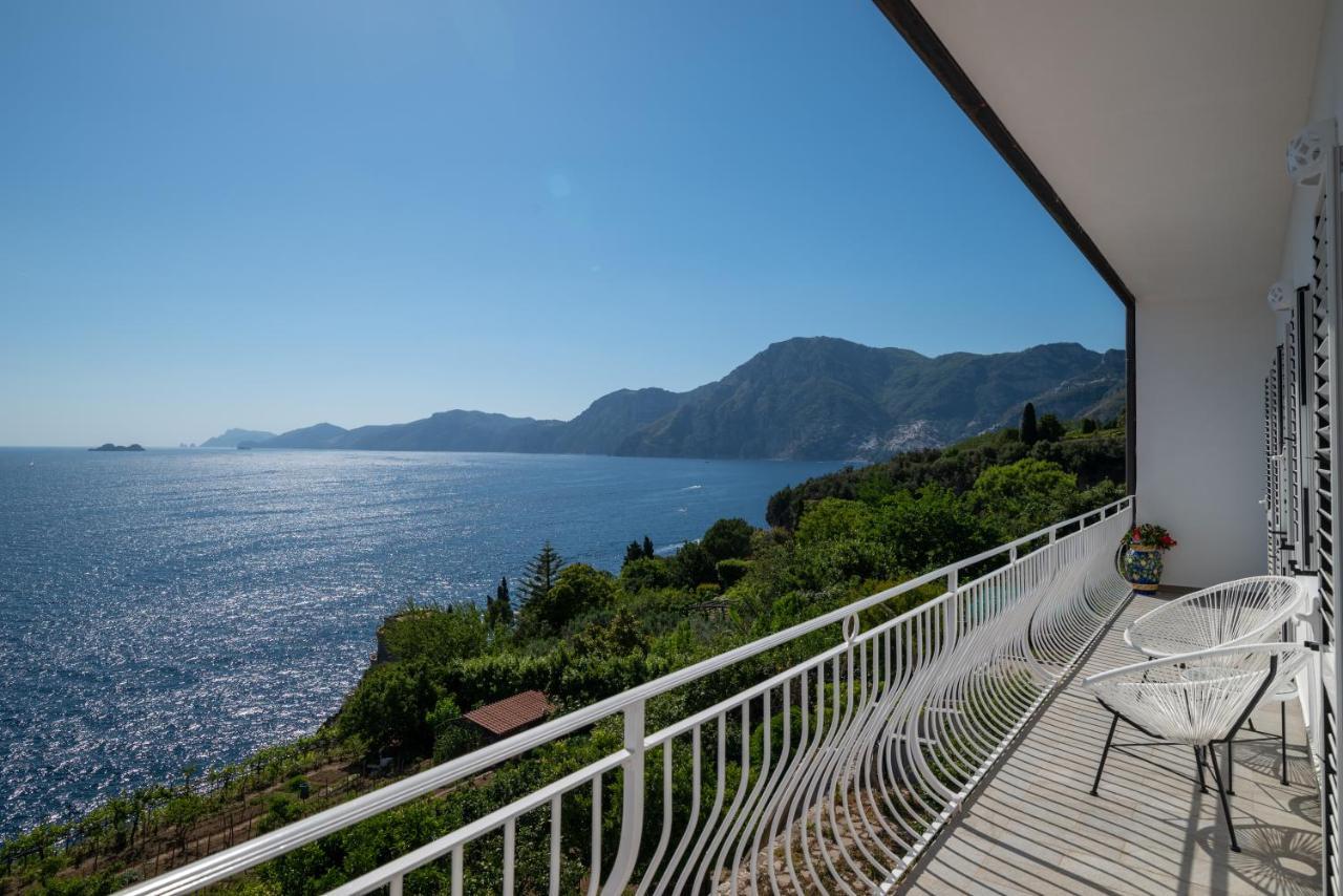 Casa Clara Apartment Praiano Luaran gambar