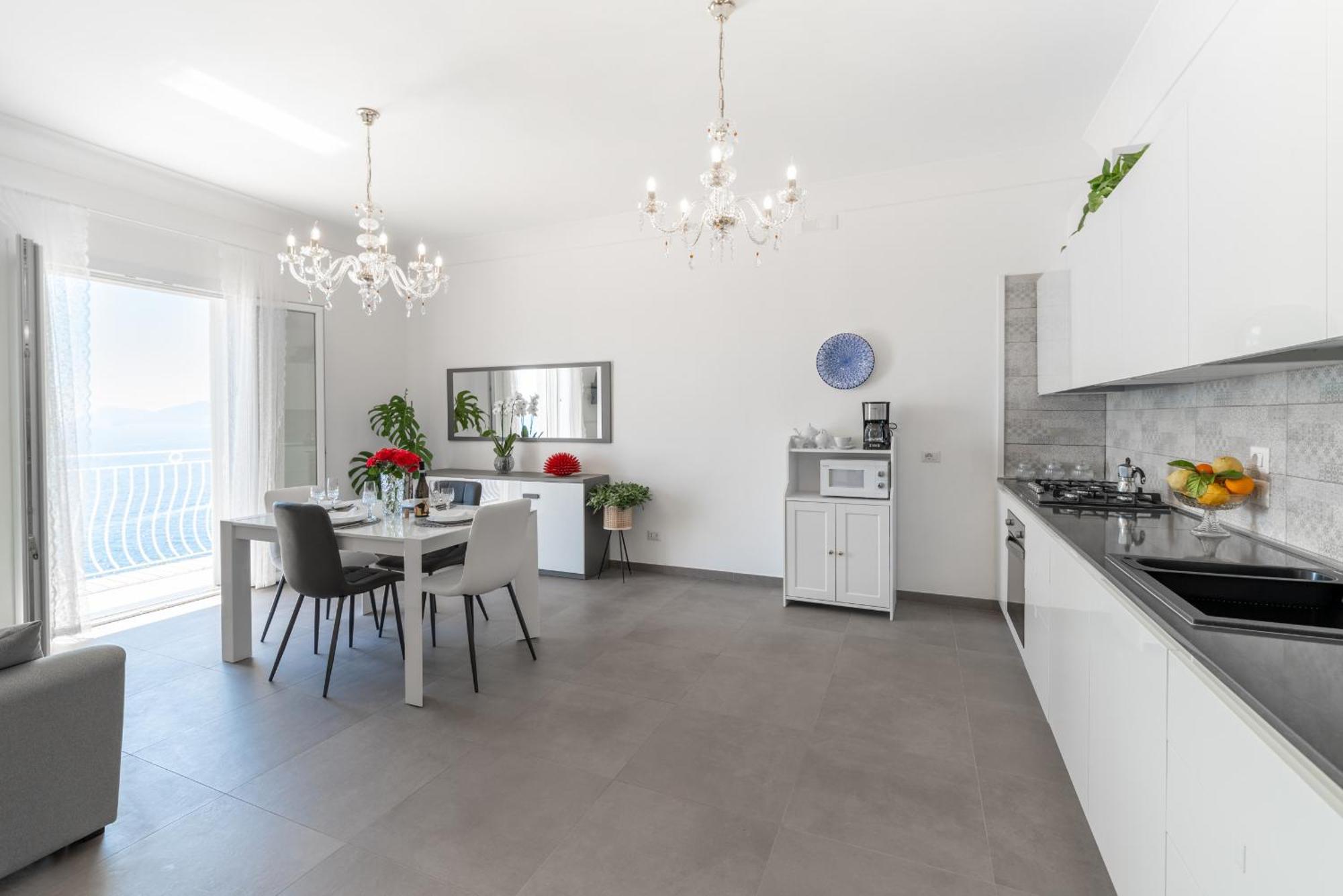 Casa Clara Apartment Praiano Luaran gambar